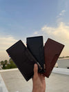 Premium Leather Long Wallet for Men – Extra Card Holder Design