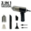 Powerful 3-in-1 Cordless Handheld Vacuum Cleaner – Wet & Dry, Strong Suction For Car, Sofa, Carpet & Home Cleaning